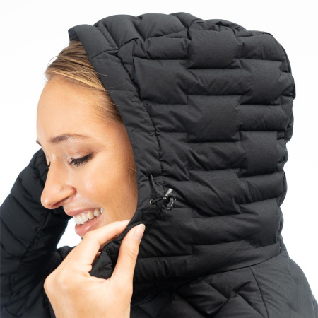 Luna Stretch Down Hooded Jacket