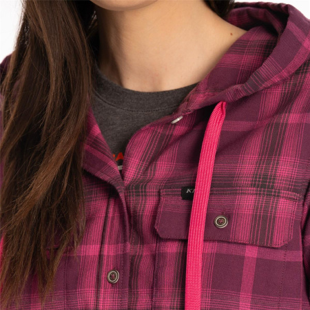 Ginny Mountain Midweight Stretch Flannel Hoodie