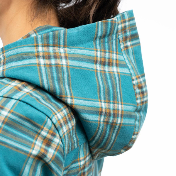 Ginny Mountain Midweight Stretch Flannel Hoodie