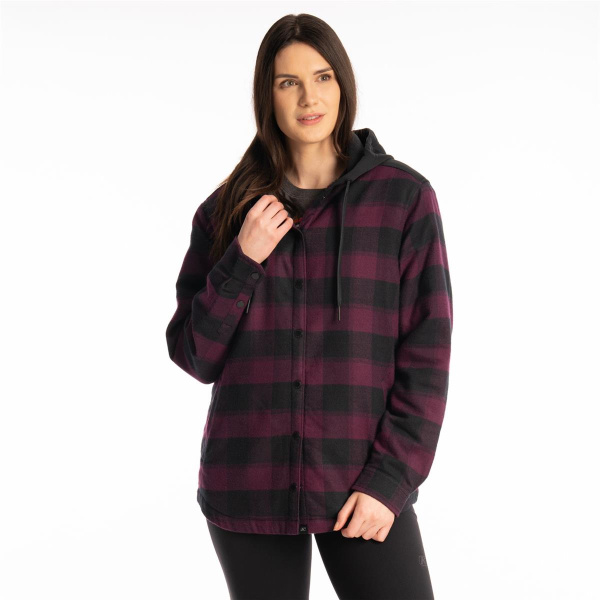 Big Sky Fleece Lined Flannel Hoodie
