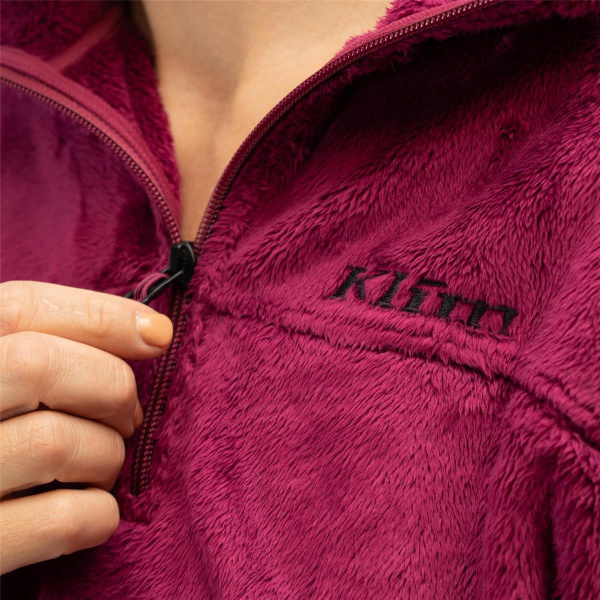 Cascade 1/4 Zip Crop Hoodie